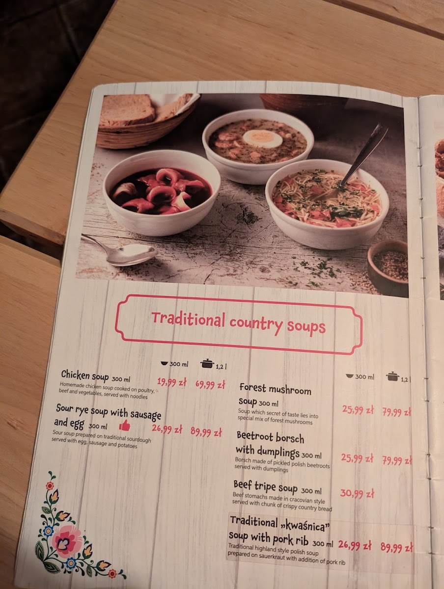 Menu Wiejskie Jadło-5