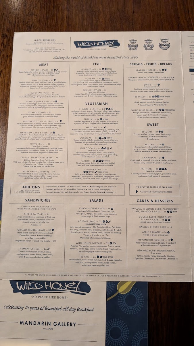 Menu Wild Honey Mandarin Gallery-4