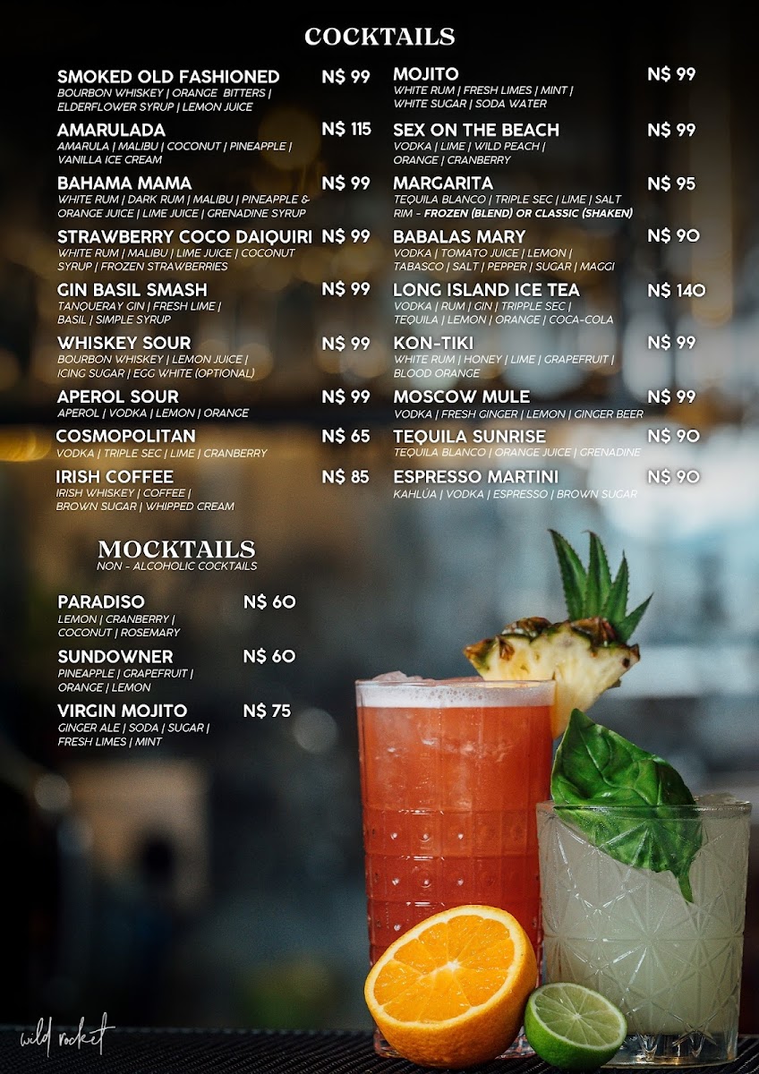 Menu Wild Rocket Cafe-3