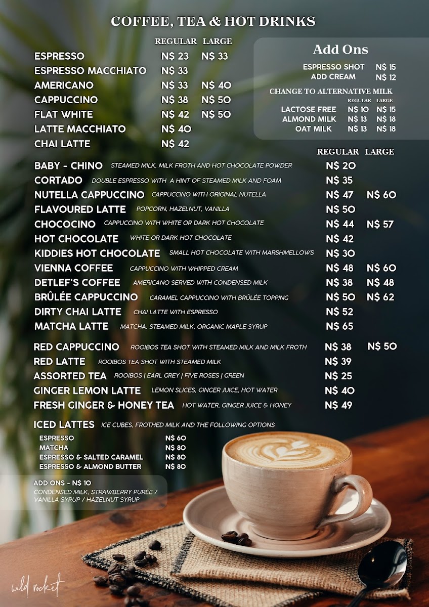 Menu Wild Rocket Cafe-6