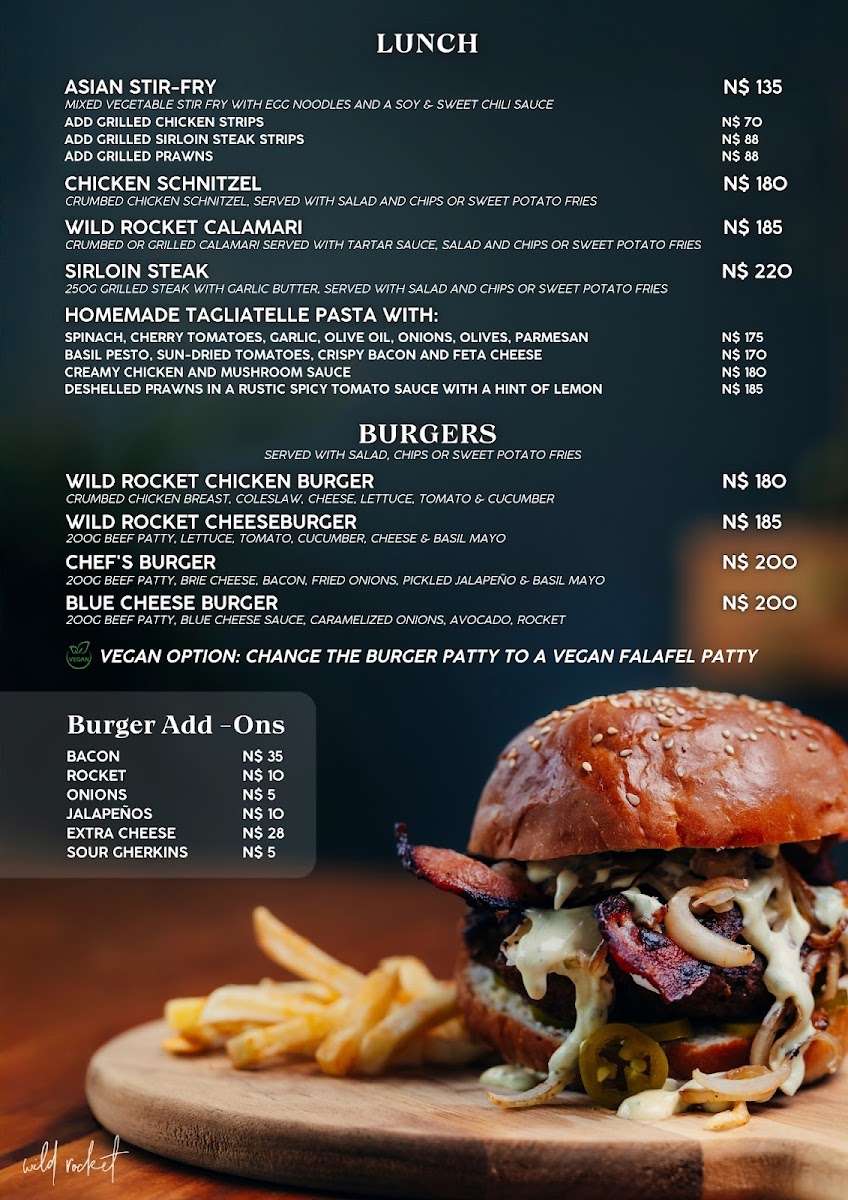 Menu Wild Rocket Cafe-7