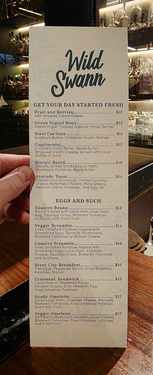 Menu Wild Swann Restaurant-2