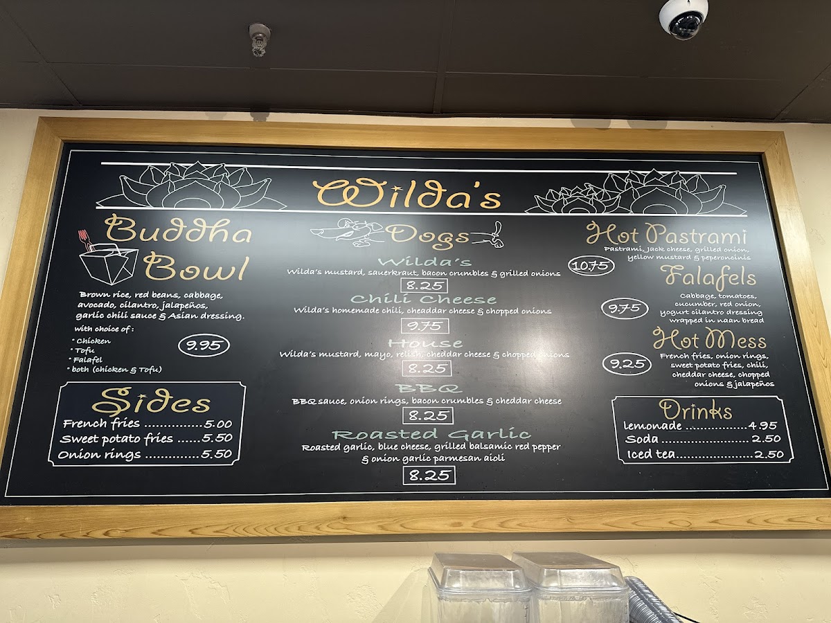 Menu Wilda's Grill-3