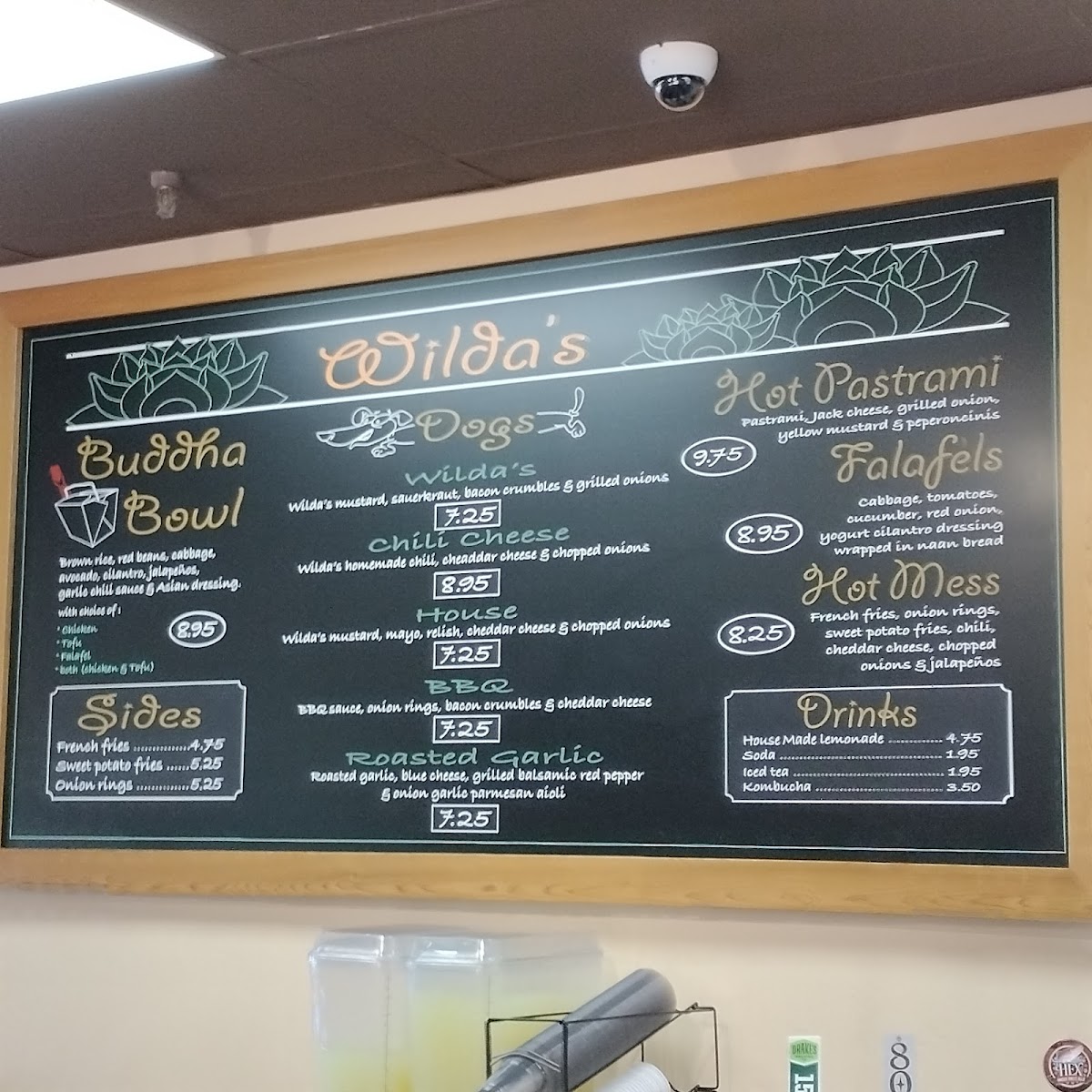 Menu Wilda's Grill-7