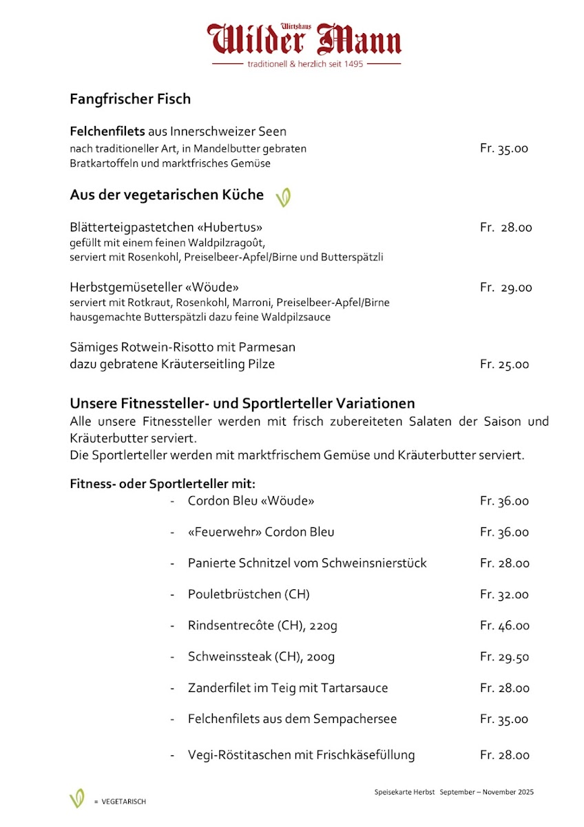 Menu Wilder Mann Sursee Ag-4