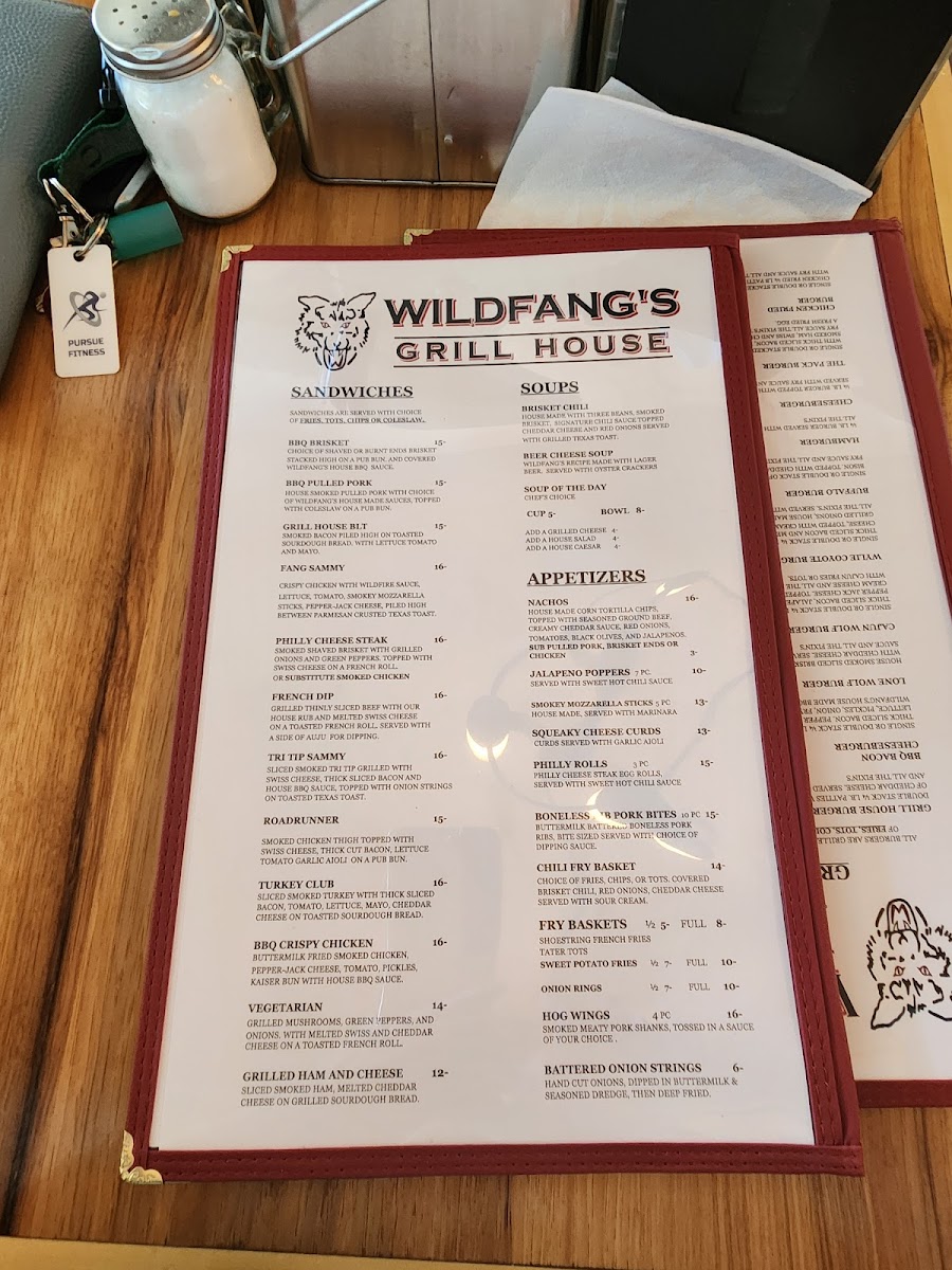Menu Wildfang’S Grill House-10