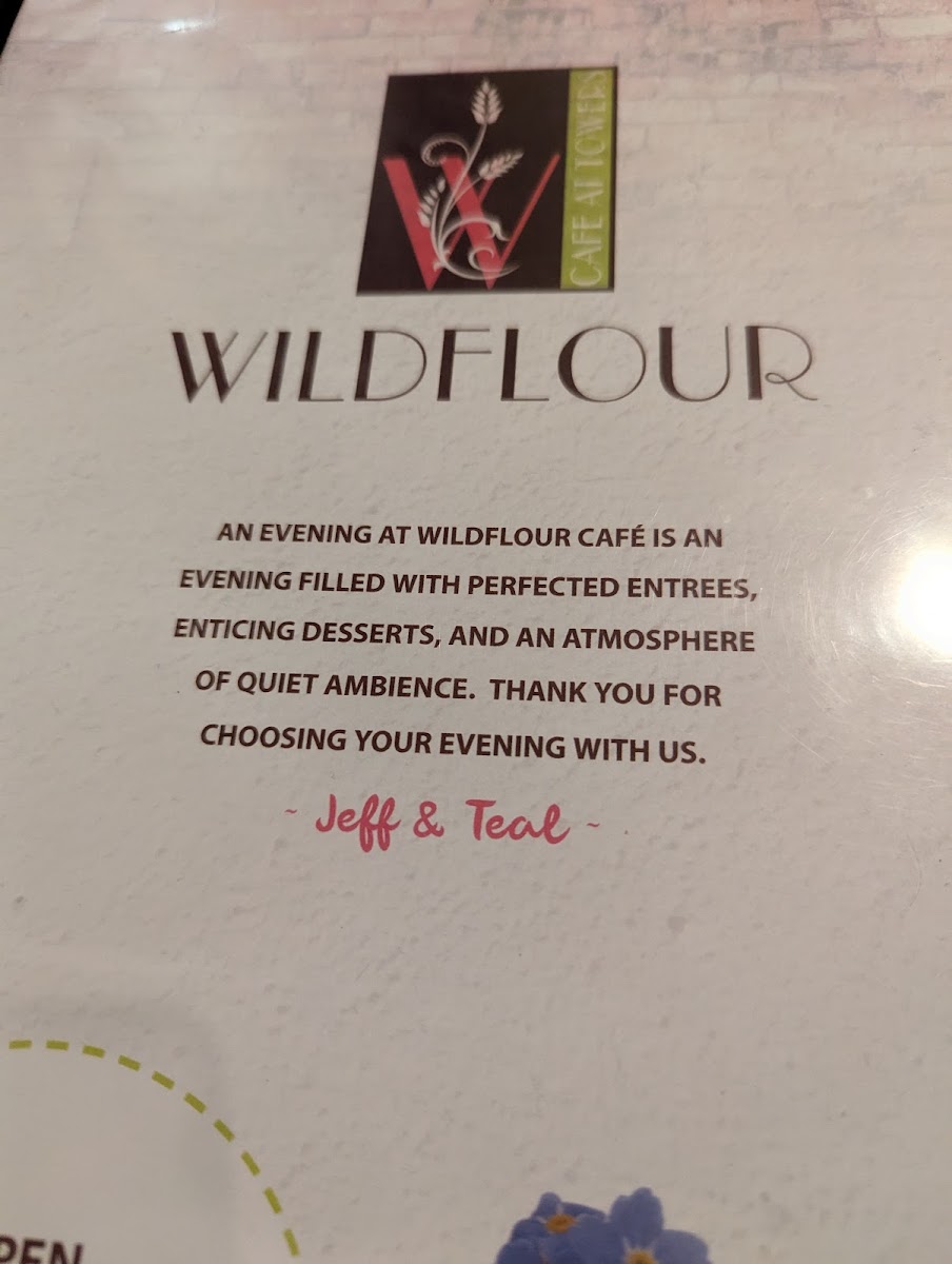 Menu Wildflour Cafe And Catering-8