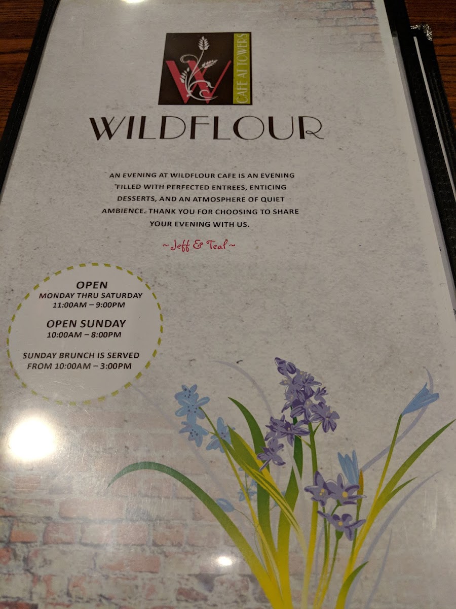 Menu Wildflour Cafe And Catering-9