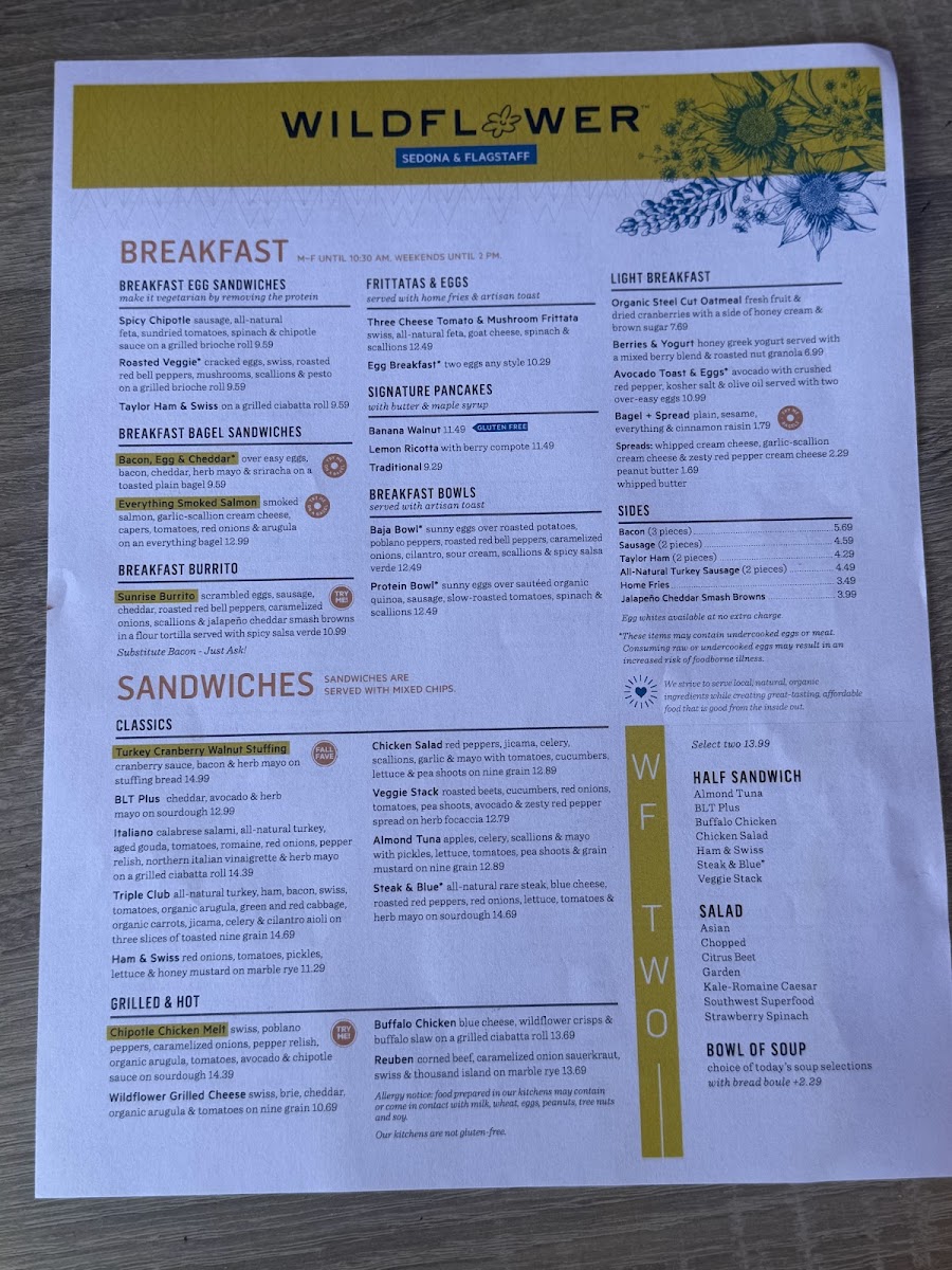 Menu Wildflower-2