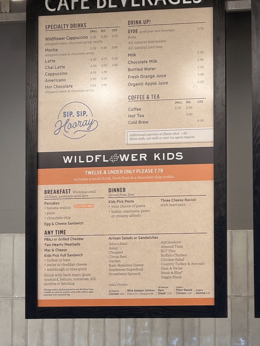 Menu Wildflower-3