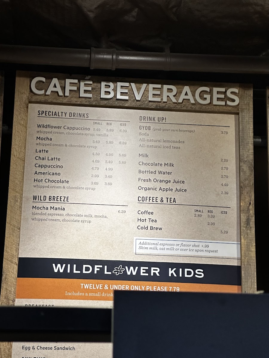 Menu Wildflower-6