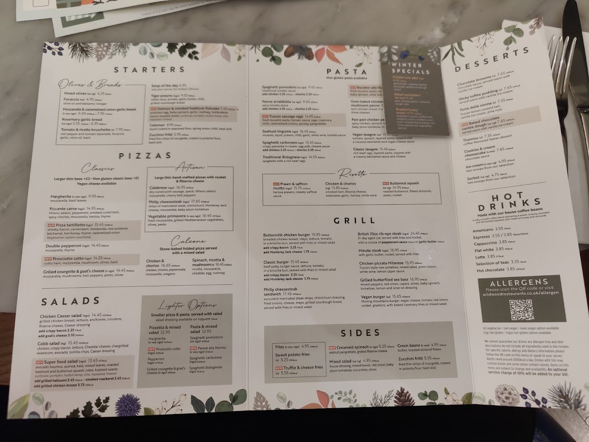 Menu Wildwood Restaurants Peterborough-7