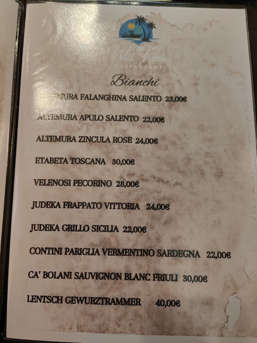 Menu Will Fisch Restaurant-7