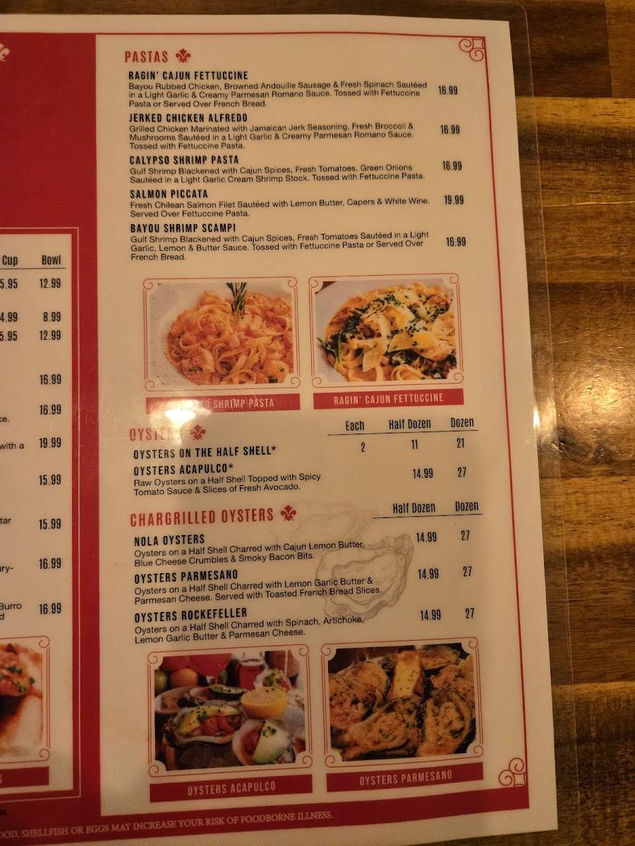 Menu Willie Rae's Social House-8