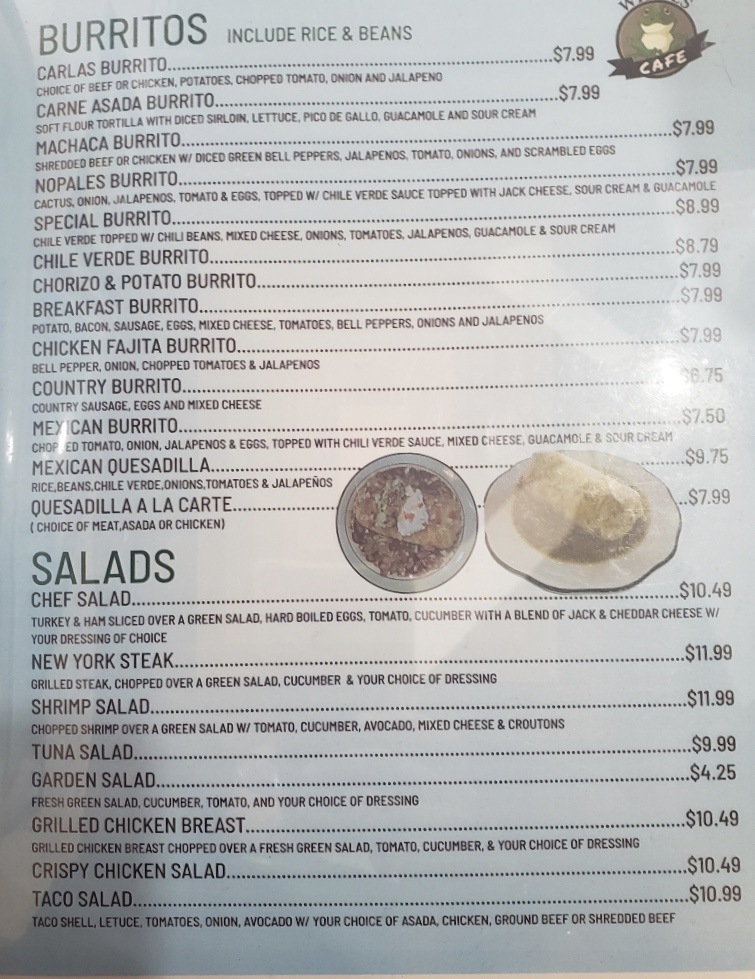 Menu Willies Cafe-4