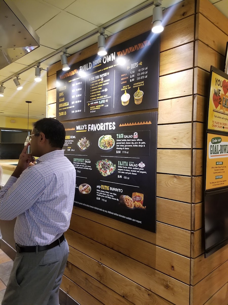 Menu Willy's Mexicana Grill-3