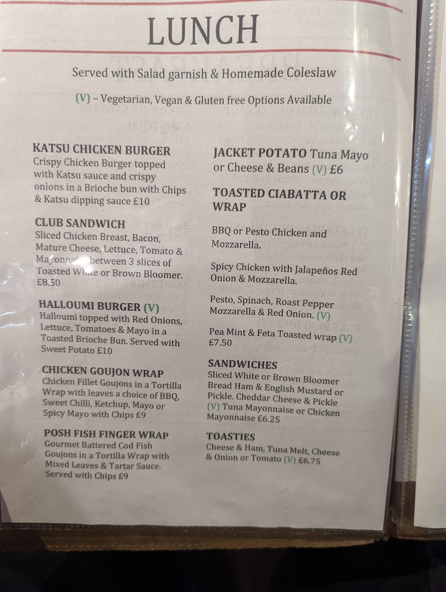 Menu Wilson 26 Café Bar-2