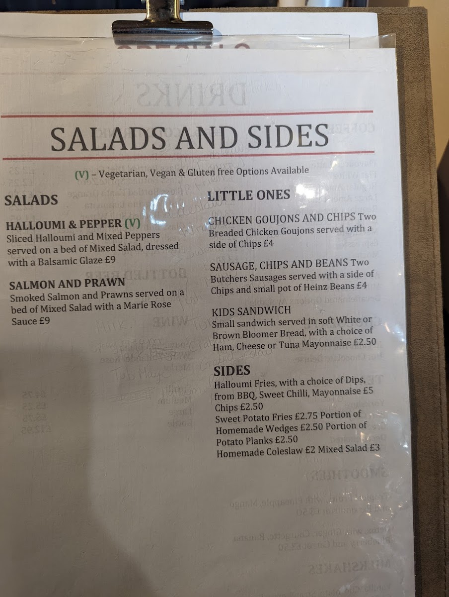 Menu Wilson 26 Café Bar-7