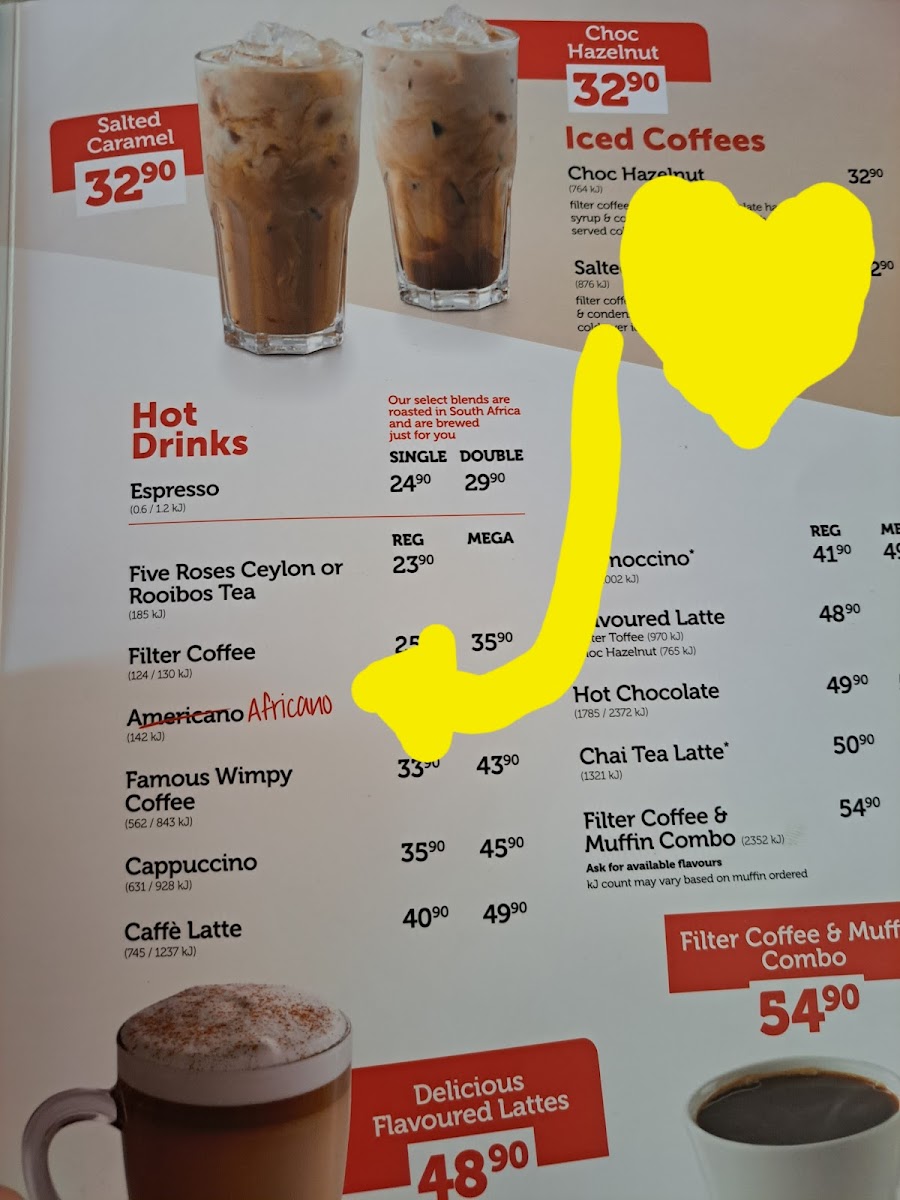 Menu Wimpy Golden Acre Halaal-1