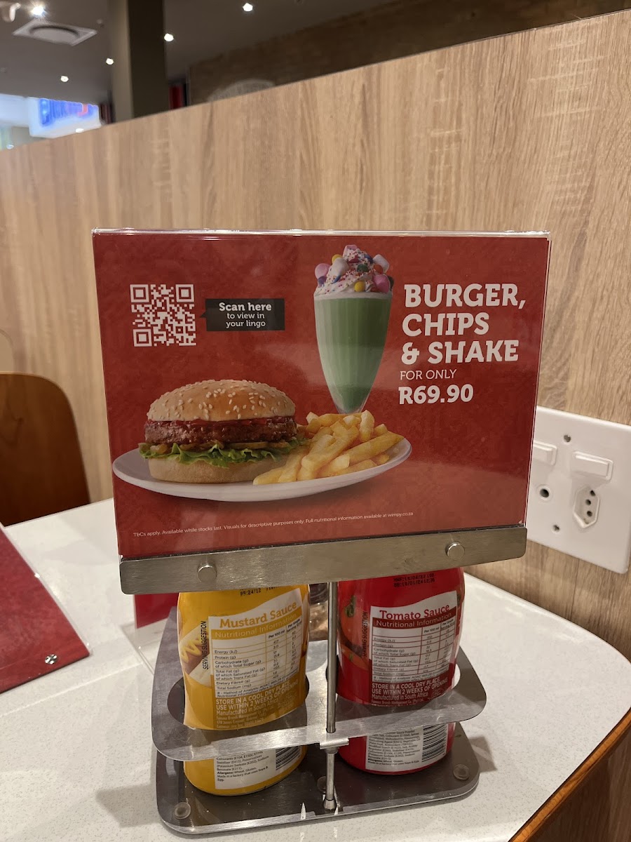 Menu Wimpy The Grove Mall-1