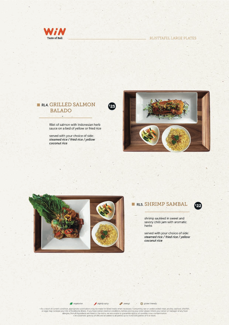 Menu Win - Taste Of Bali-2