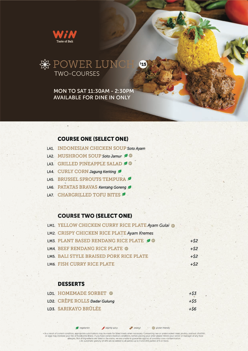 Menu Win - Taste Of Bali-5