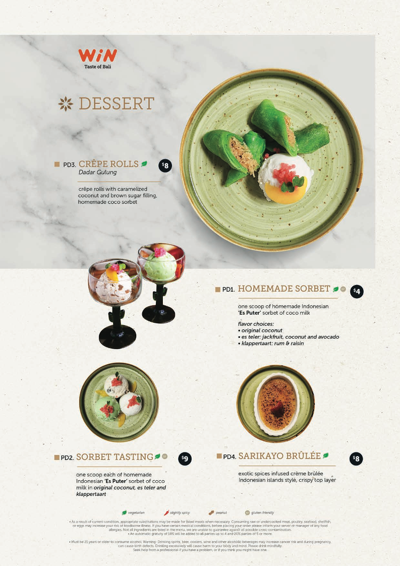 Menu Win - Taste Of Bali-9