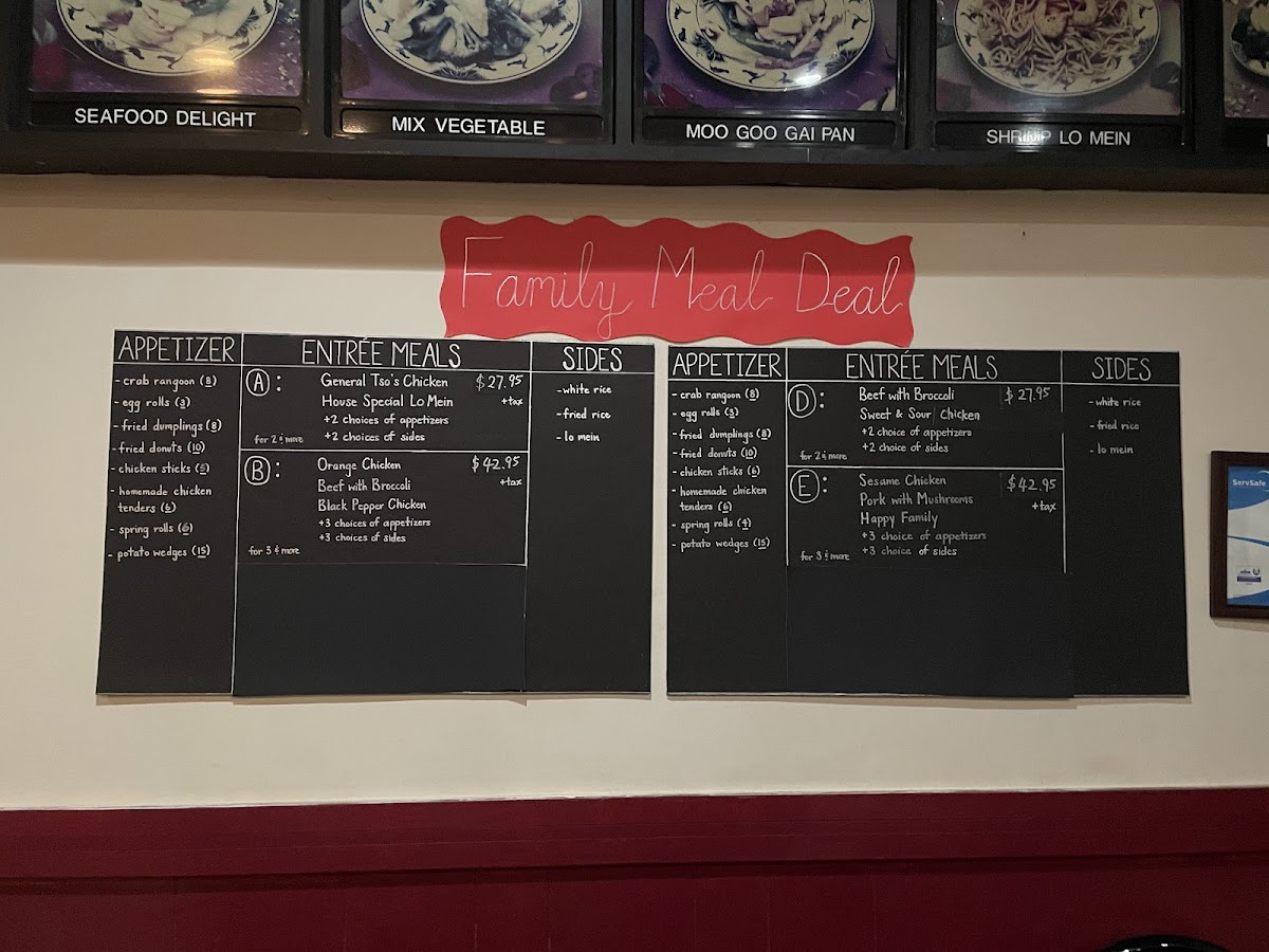 Menu Win Wang Chinese Buffet-5