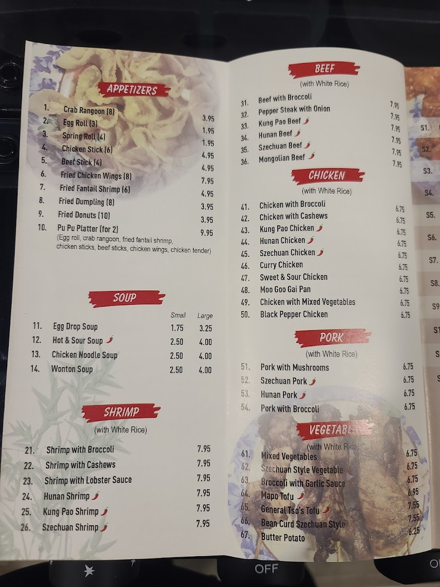 Menu Win Wang Chinese Buffet-9