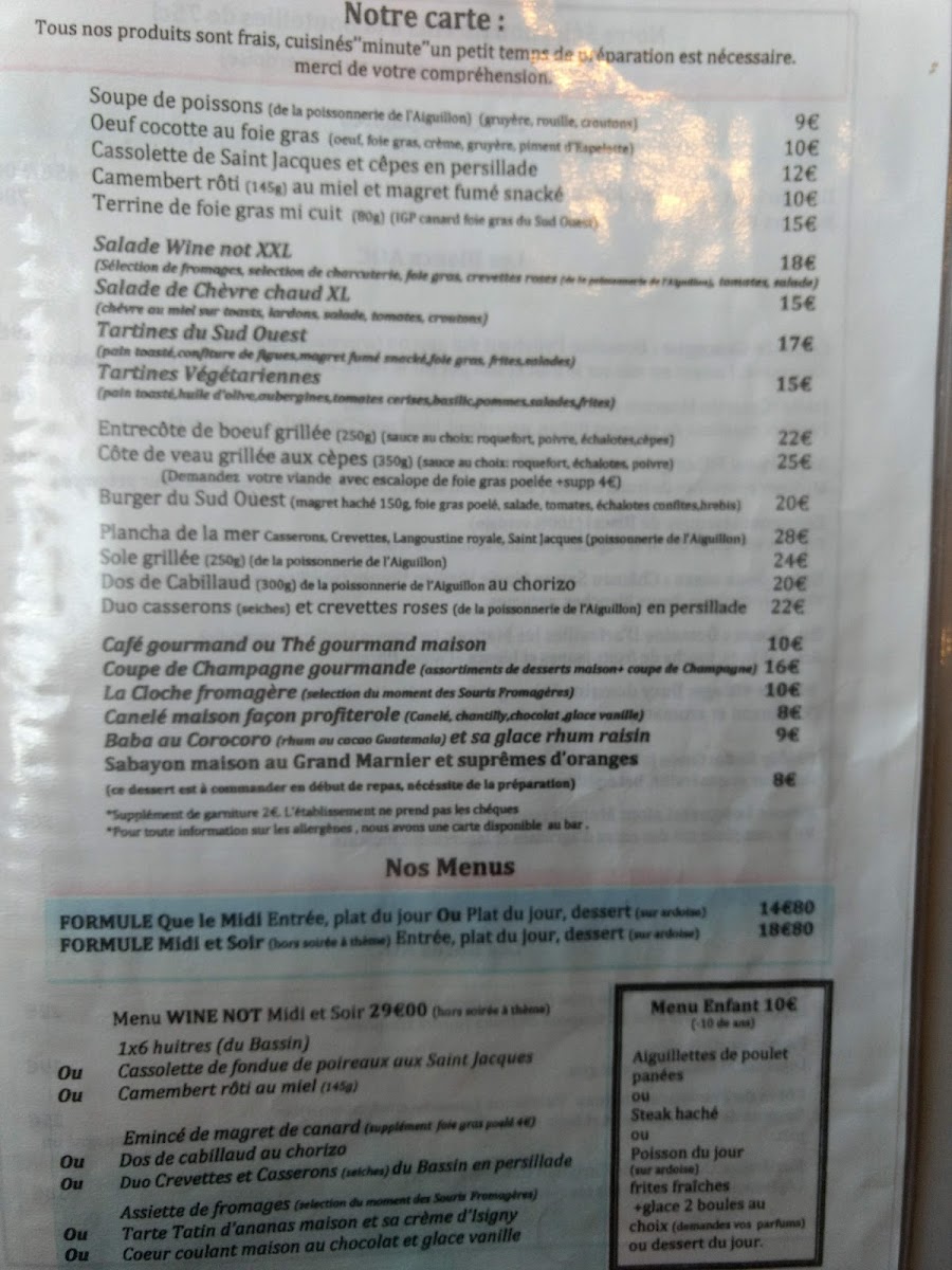 Menu Wine Not-4