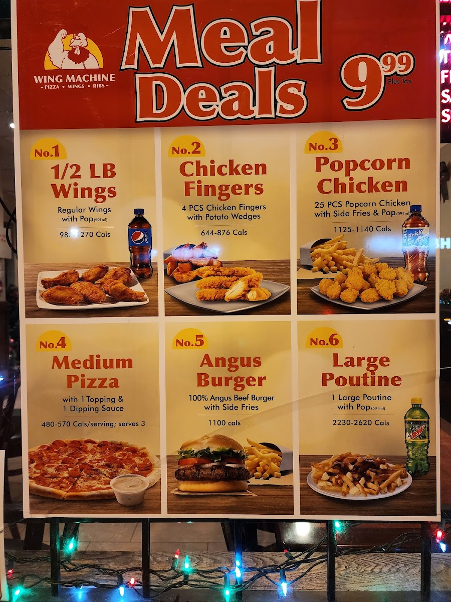 Menu Wing Machine-2