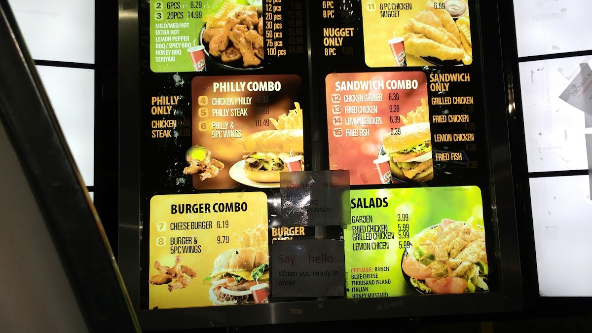 Menu Wing Master-2