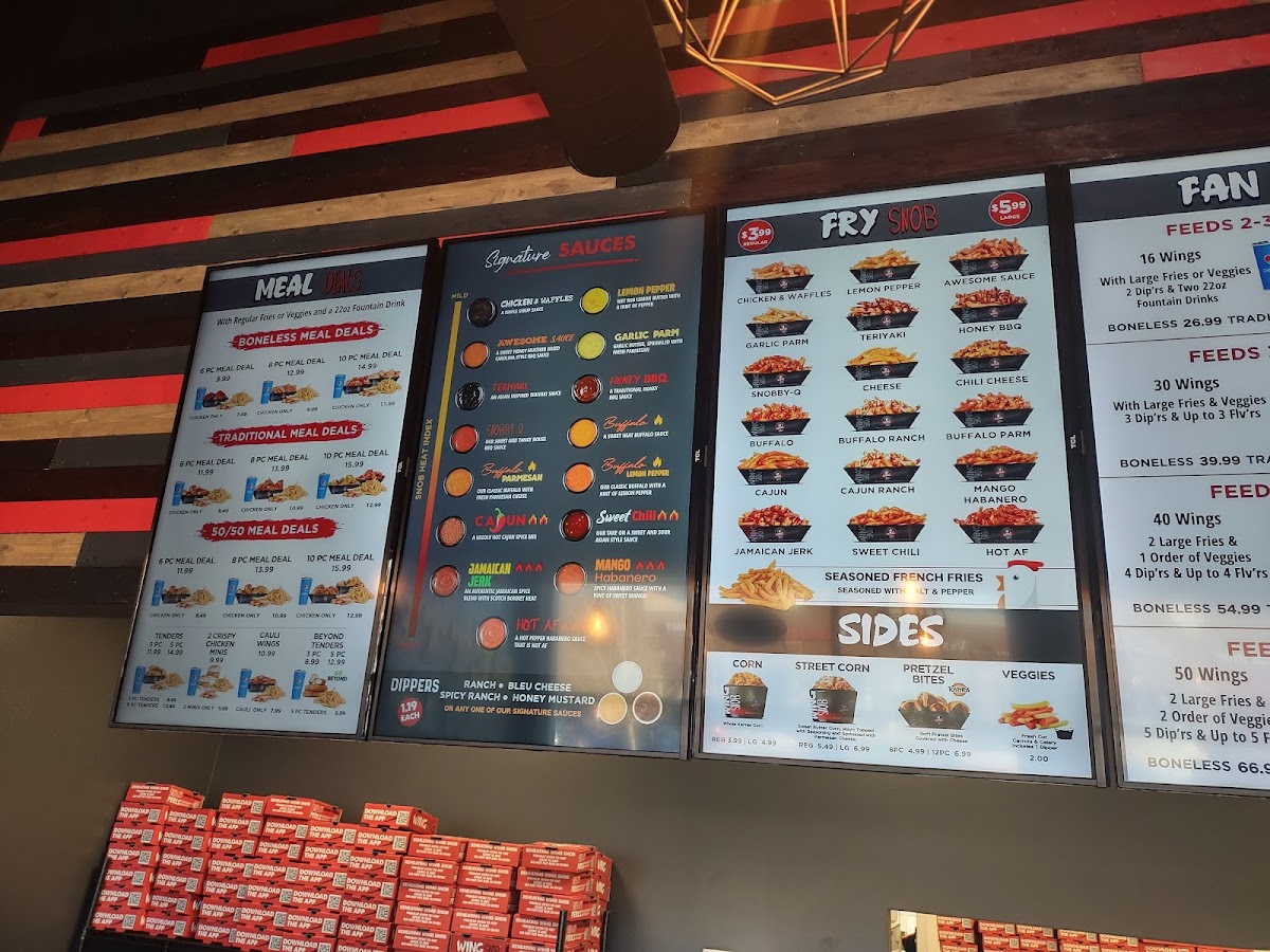 Menu Wing Snob-2