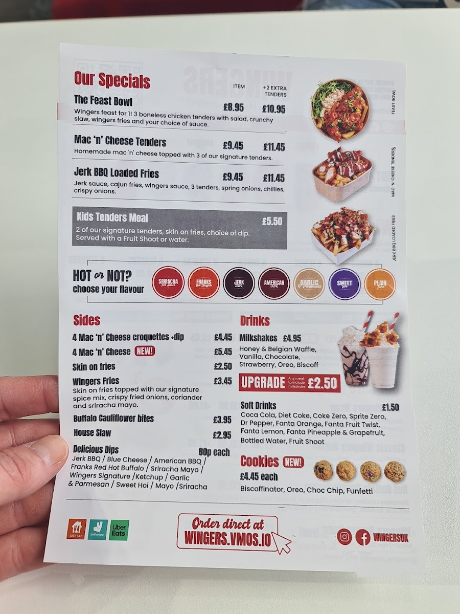Menu Wingers Derby-5