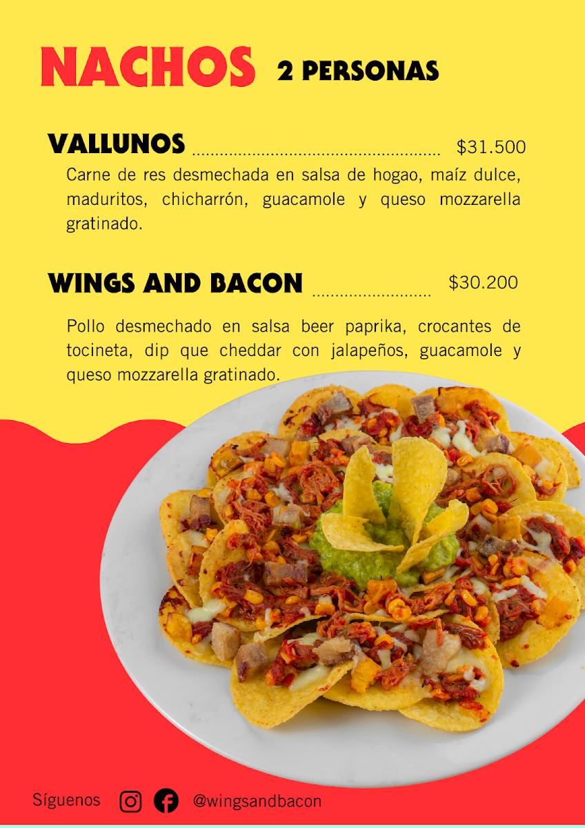 Menu Wings And Bacon-1