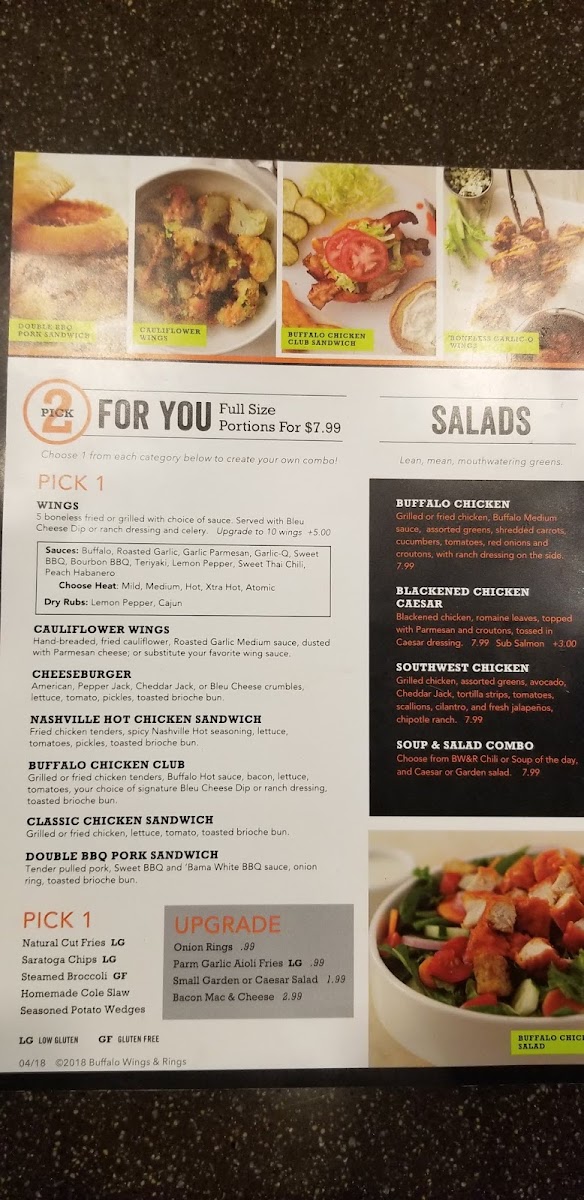 Menu Wings And Rings-1