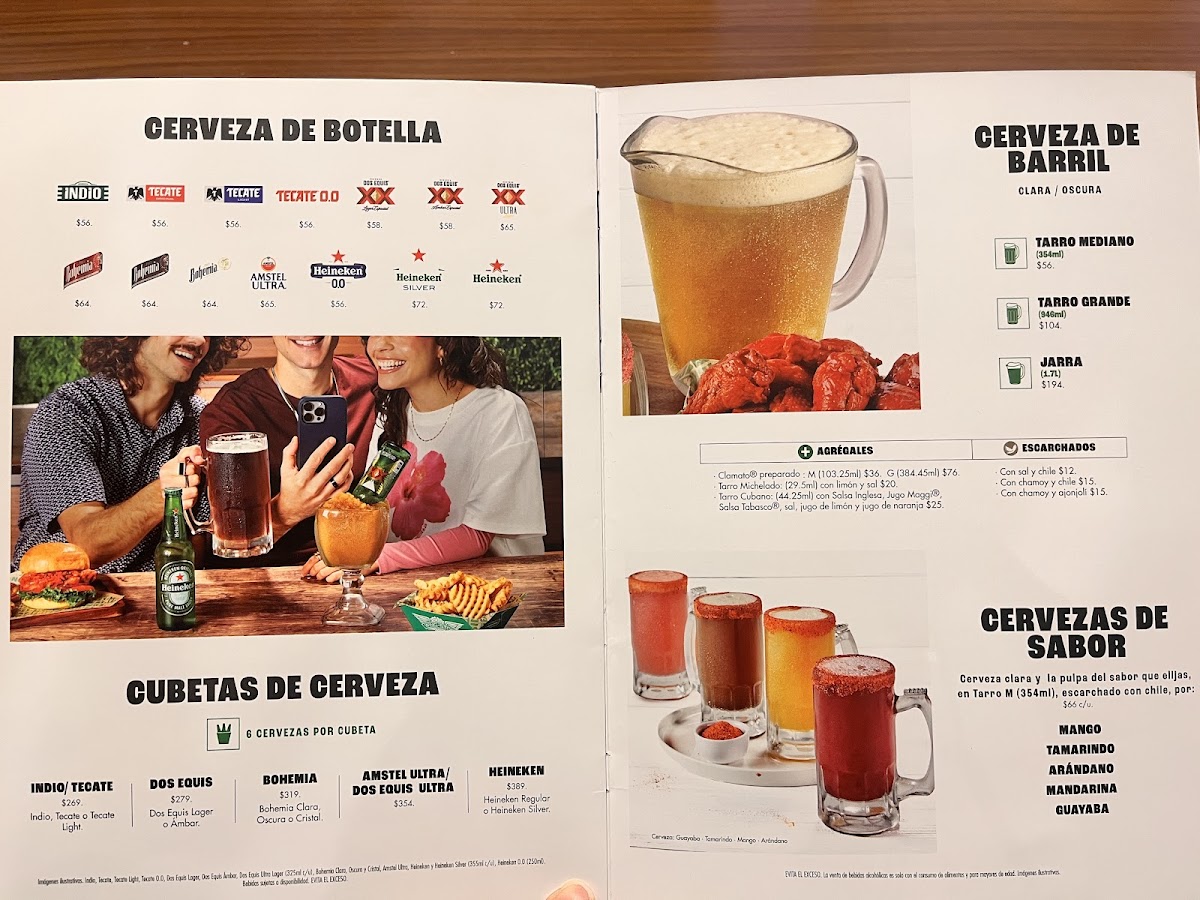 Menu Wingstop Galerias Tec-2
