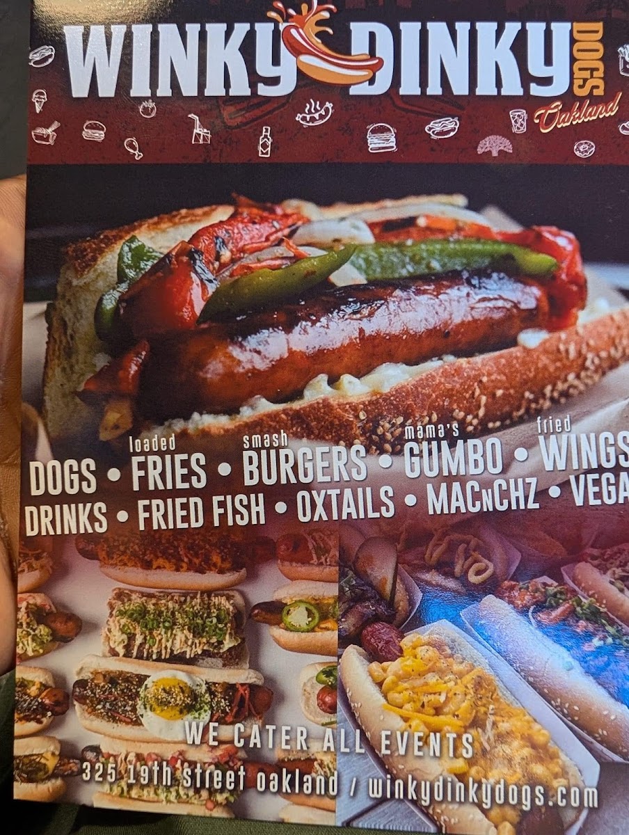 Menu Winky Dinky Dogs-7