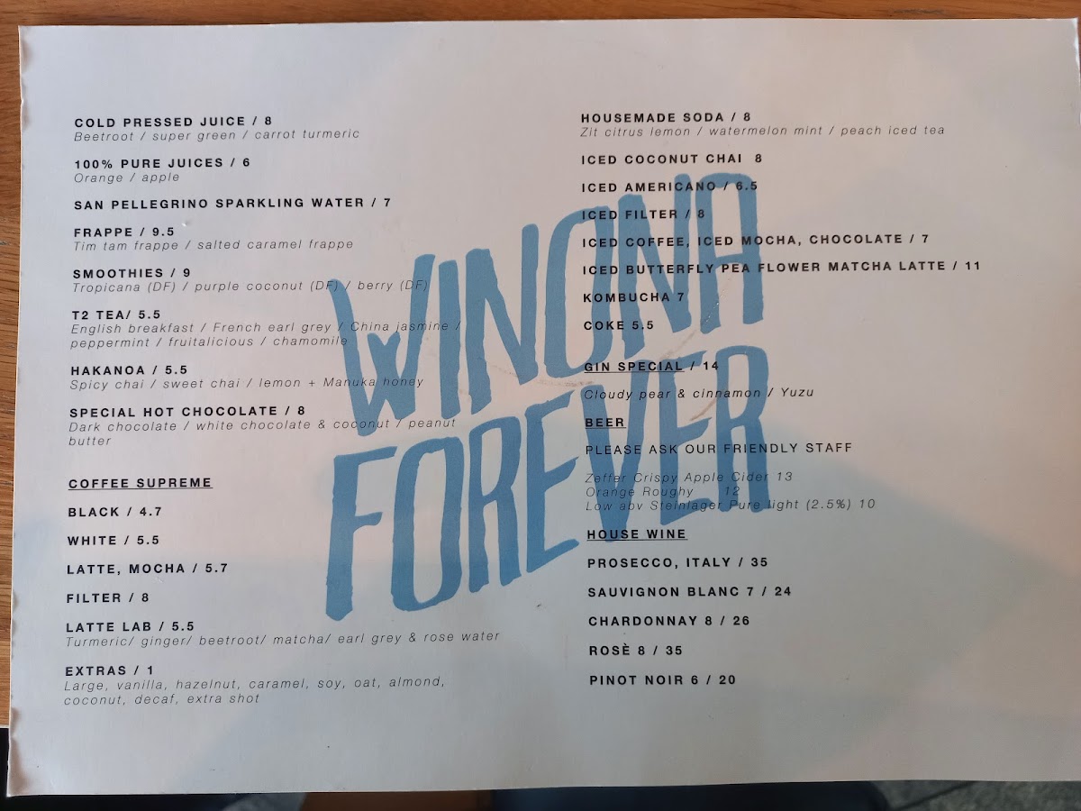 Menu Winona Forever-5