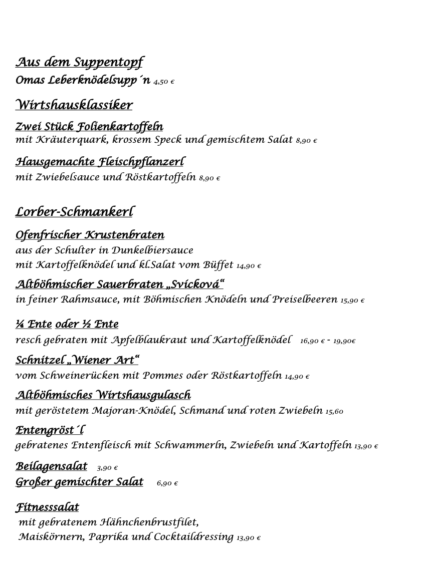 Menu Wirtshaus Lorber Familie Kaspar-6