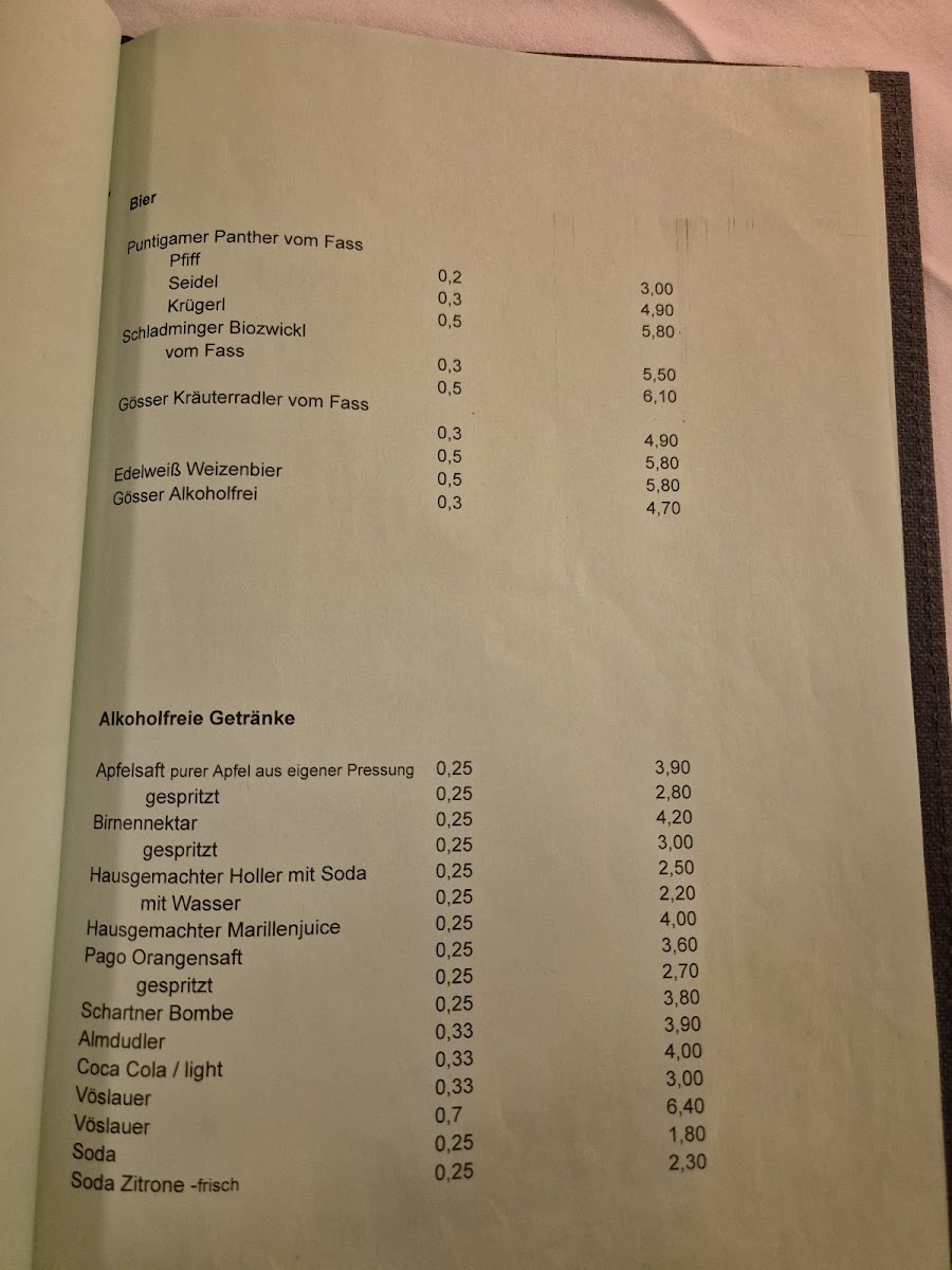 Menu Wirtshaus Oliver-2