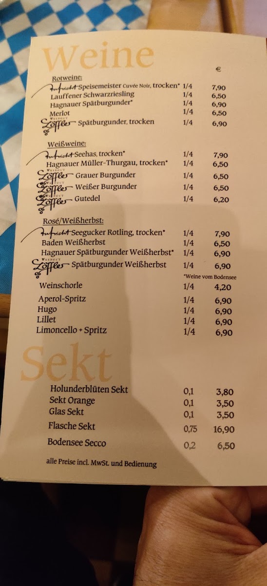 Menu Wirtshaus Zum Gerber-6