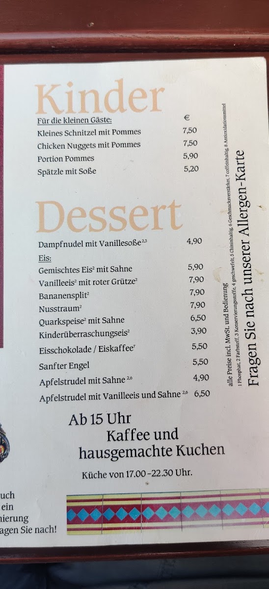 Menu Wirtshaus Zum Gerber-8