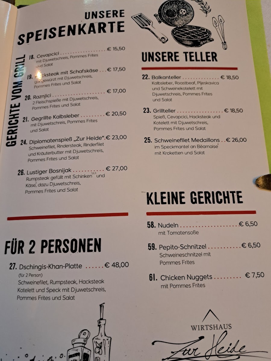 Menu Wirtshaus Zur Heide-3