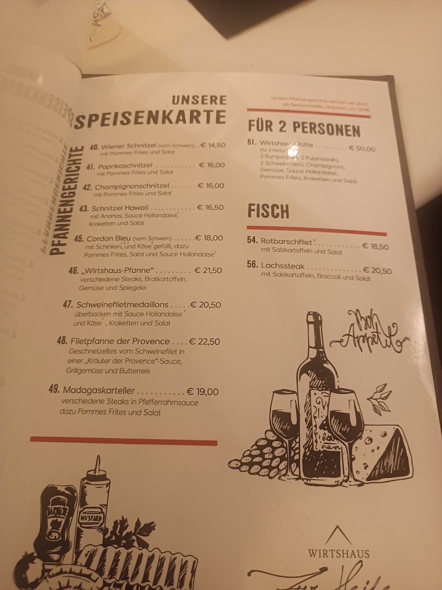 Menu Wirtshaus Zur Heide-8