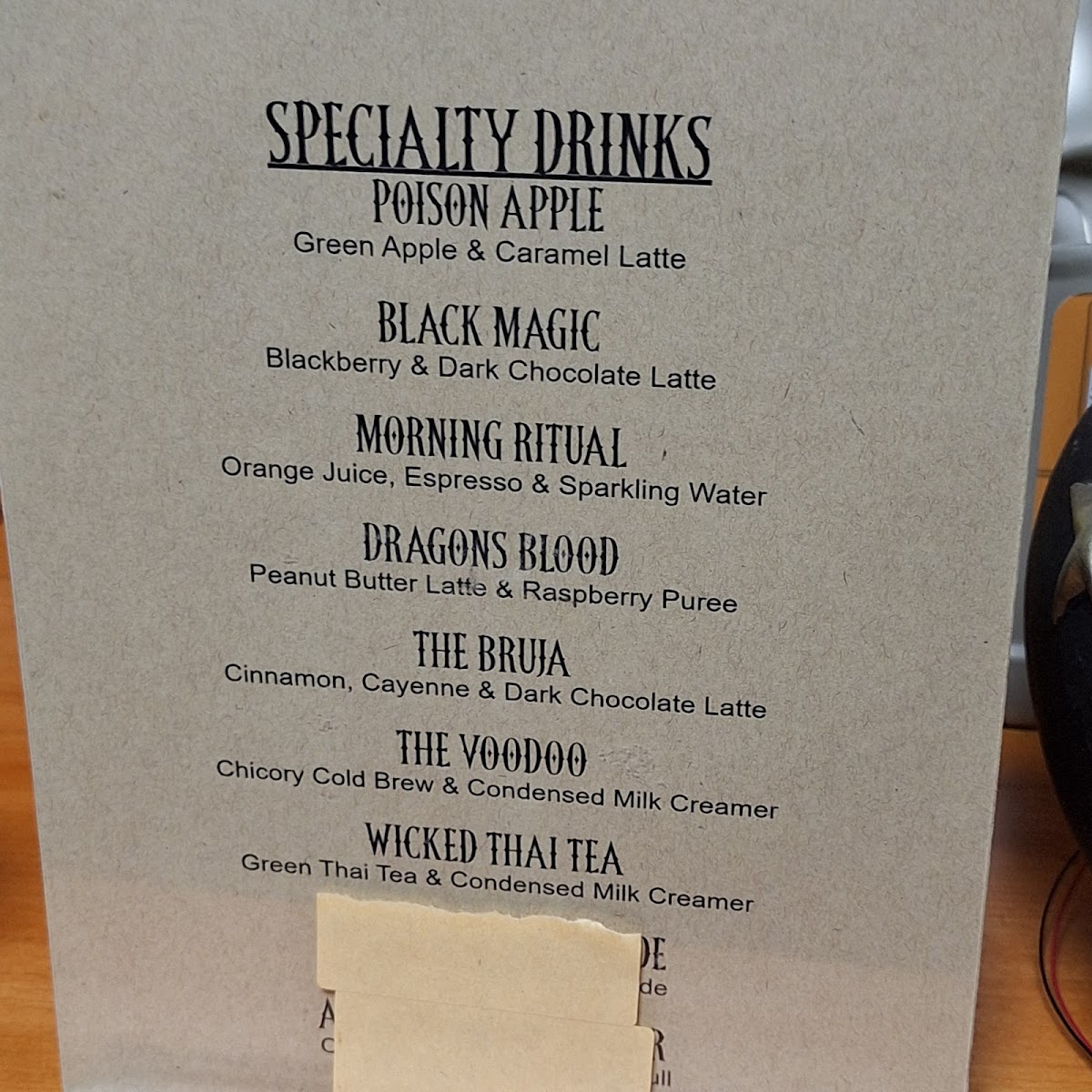 Menu Witches Brew Coffee-9