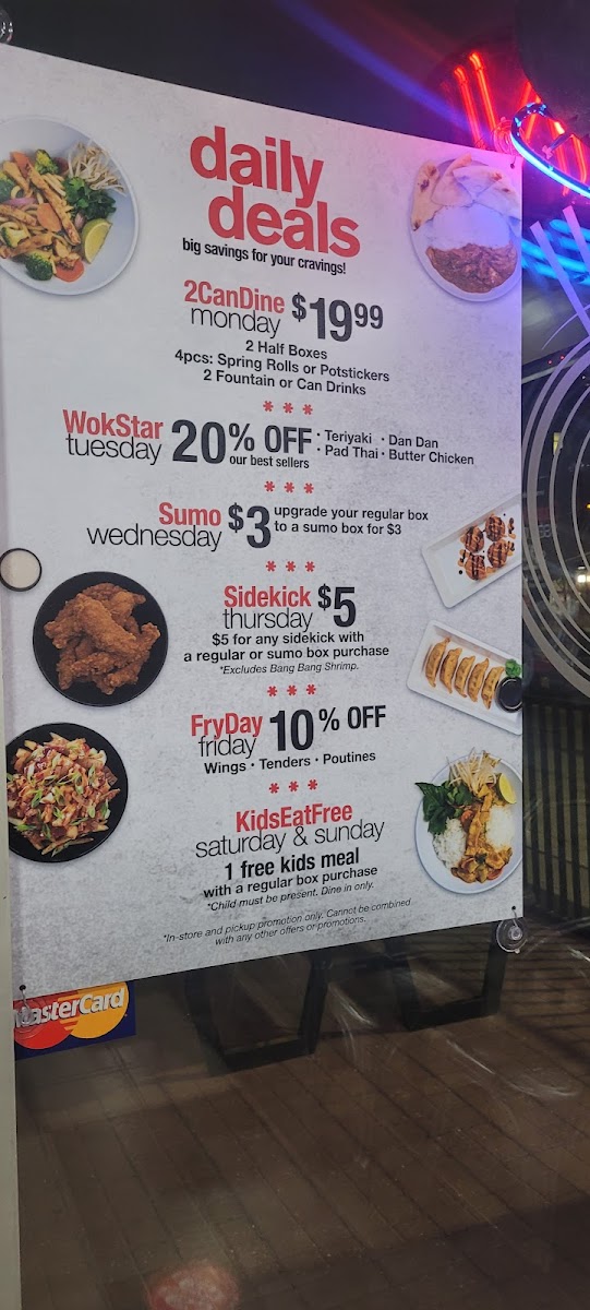 Menu Wok Box - Jasper Ave & 101 Street-5
