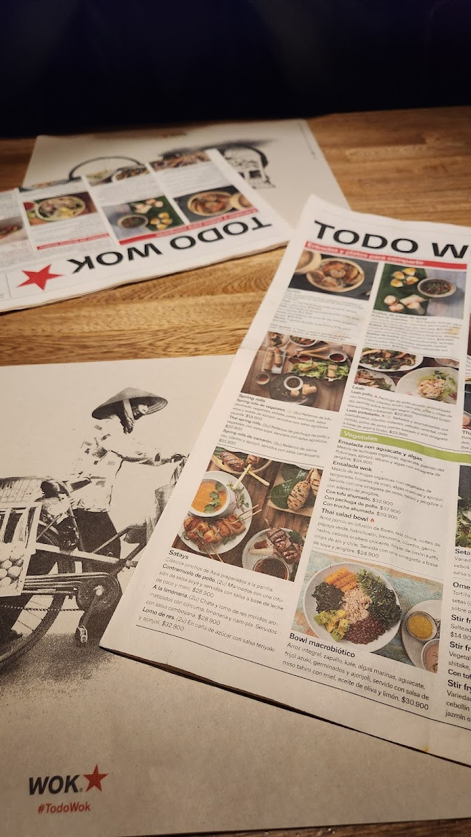 Menu Wok Calle 69-10