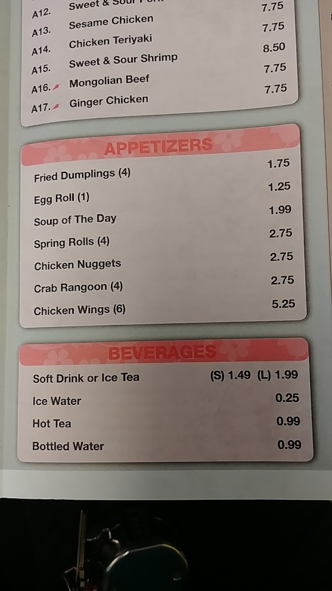 Menu Wok Express Drive Thru-10