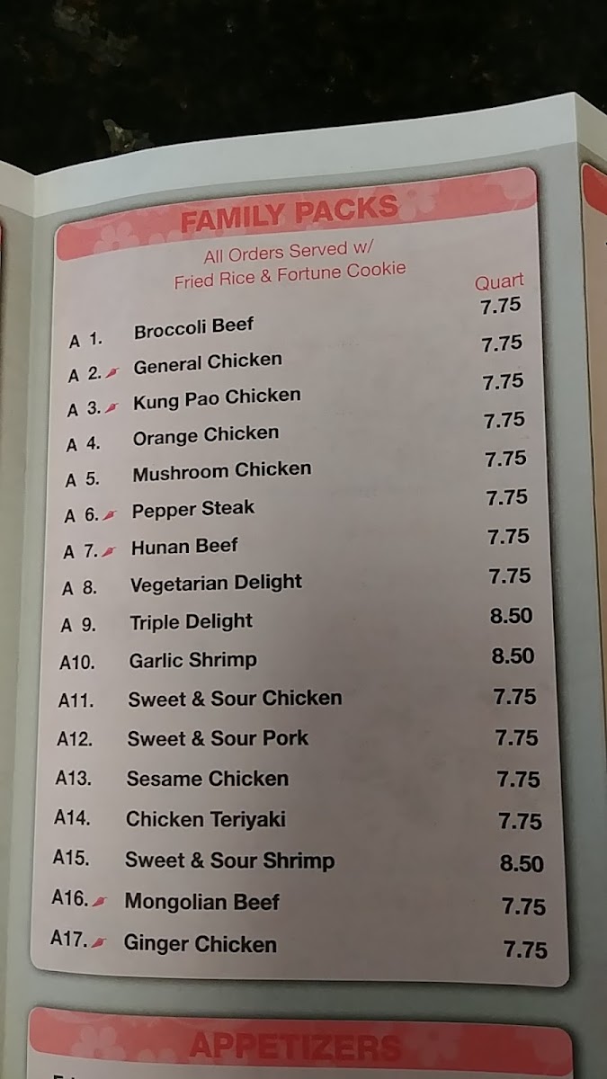 Menu Wok Express Drive Thru-7
